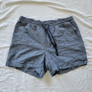 Chambray Shorts